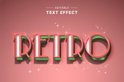 Editable Text Effect for Illustrator. Vector Graphic styles Product Image 1