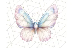 Pastel Fairies and Butterflies PNG, Spring Fantasy Clipart Product Image 4