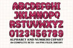 Animal Skin Alphabet png clipart, Texture letters doodle Product Image 2