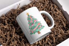 Whimsical Candy Land Christmas Tree Watercolor Clipart Product Image 5