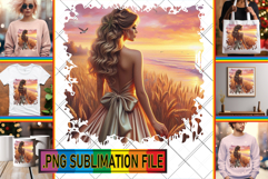 Cheerful PNG Designs for TSHIRTS, Women Product Image 1