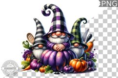 Halloween Kitchen Gnome Sublimation - Clipart PNG Design Product Image 1