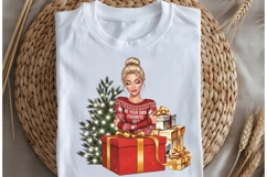 Christmas motivational women png design for T-shirts Product Image 5