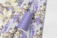 Magic vector wisteria flowers Product Image 10