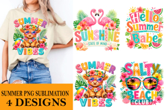 Summer Vibes Sublimation Png Product Image 1