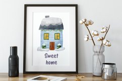 Watercolor Christmas BUNDLE! Winter clipart, gnomes clipart Product Image 2