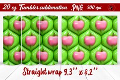 Tumbler wrap | 3d puff tumbler wrap Product Image 1