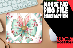 Unique Mouse Pad Design Ideas PNG, Easter Bunny Product Image 1