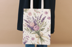 Petite Provence Lavender Seamless Patterns, Watercolor Product Image 8