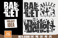 Ballet svg cut file, Ballet Dance Svg, Ballet Girl Svg Png Product Image 1