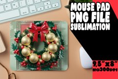 Blissful Mouse Pad Designs PNG, 3D Xmas Product Image 1