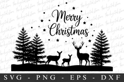 Merry Christmas Svg | Christmas svg | Svg cut file Product Image 1