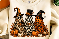 Spooky Ghost Friends Halloween PNG, Halloween PNG, Ghost PNG Product Image 11