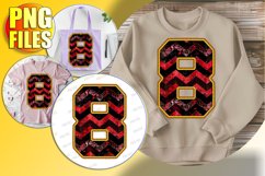 8 Doodle Letter Style PNG Festive Celebration Theme! Product Image 1