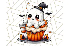 Monster Café Halloween PNG Clipart, Coffee Holiday Clip Art Product Image 4