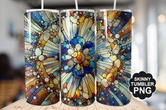 Stained On Stained Glass Tumbler Warp - Tumbler Design Product Image 1