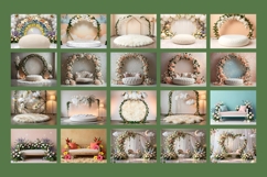 41 Flower Arch Digital Backdrops Product Image 8