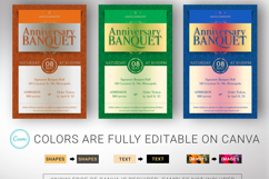 Purple Elegant Church Anniversary Banquet Flyer Canva Templa Product Image 9