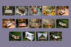 29 Garden Swing Digital Backdrops Product Image 8