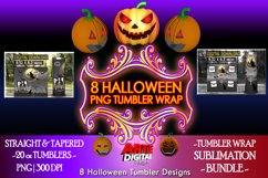 Halloween tumbler bundle | Halloween tumbler wrap | PNG File Product Image 2