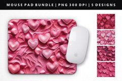 Heart Mouse Pad Design | Mouse Pad Sublimation PNG Product Image 1