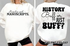 Funny Quotes Front &amp; Back SVG PNG Product Image 1