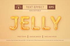 5 Jelly Editable Text Effects, Graphic Styles Product Image 3