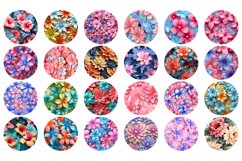 Round Wind Spinner Sublimation Bundle | Wind Spinner PNG Product Image 8