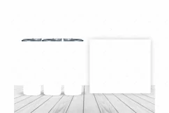 20oz Skinny Tumbler Mockup Full wrap | Full view wrap mockup Product Image 8