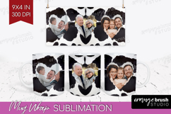 Animal Print Photo Mug Wrap PNG - Wild Animal Picture Frame Product Image 1