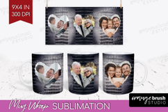 Animal Print Photo Mug Wrap PNG - Wild Animal Picture Frame Product Image 1