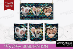 Animal Print Photo Mug Wrap PNG - Wild Animal Picture Frame Product Image 1