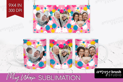 Brush Stroke Photo Mug Wrap PNG - Abstract Texture Picture Product Image 1