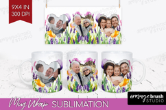Wildflowers Photo Mug Wrap PNG - Summer Flowers Picture Mug Product Image 1
