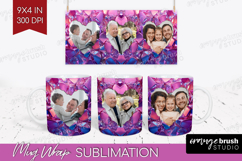 Gem Texture Photo Mug Wrap PNG - Gemstone Picture Frame Mug Product Image 1