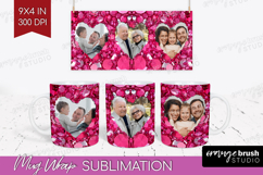 Gem Texture Photo Mug Wrap PNG - Gemstone Picture Frame Mug Product Image 1