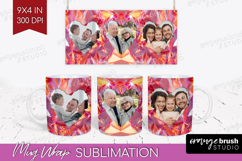 Gem Texture Photo Mug Wrap PNG - Gemstone Picture Frame Mug Product Image 1