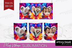 Gem Texture Photo Mug Wrap PNG - Gemstone Picture Frame Mug Product Image 1