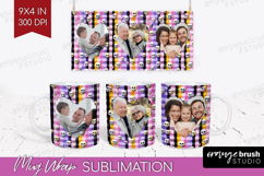 Halloween Photo Mug Wrap PNG - Spooky Picture Frame Mug Product Image 1