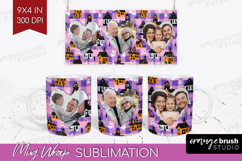 Halloween Photo Mug Wrap PNG - Spooky Picture Frame Mug Product Image 1