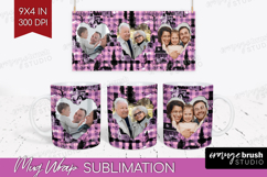 Halloween Photo Mug Wrap PNG - Spooky Picture Frame Mug Product Image 1