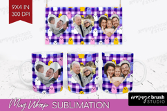 Halloween Photo Mug Wrap PNG - Spooky Picture Frame Mug Product Image 1