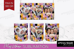Halloween Photo Mug Wrap PNG - Spooky Picture Frame Mug Product Image 1