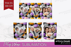 Halloween Photo Mug Wrap PNG - Spooky Picture Frame Mug Product Image 1