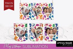Leopard Print Photo Mug Wrap PNG - Animal Pattern Picture Product Image 1