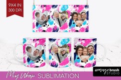 Leopard Print Photo Mug Wrap PNG - Animal Pattern Picture Product Image 1