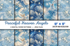 Peaceful Heaven Angels Afterlife Stairs JPG Product Image 1