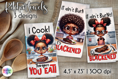 Funny Kitchen Towel, Sarcastic Kitchen Quotes Sublimation Product Image 1