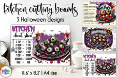 Halloween Cutting Boards Designs, Kitchen Conversion Charts Product Image 1
