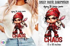 Anti Valentine Gnomes Sublimation Bundle, Sassy Quotes Product Image 12